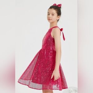 Sparkling Pink Kids Costume Dress